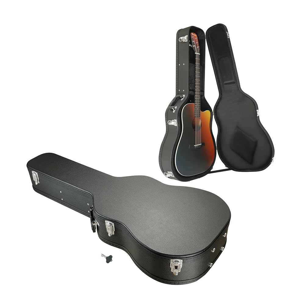 Amazon.com: TOPURWAY 41 Inch Acoustic Guitar Hard Case